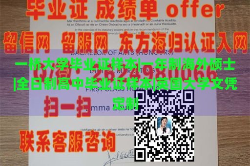 一桥大学毕业证样本|一年制海外硕士|全日制高中毕业证样本|英国大学文凭定制