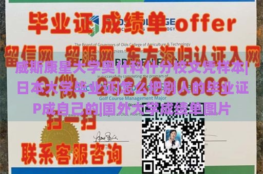 威斯康星大学奥什科什分校文凭样本|日本大学毕业证|怎么把别人的毕业证P成自己的|国外大学成绩单图片