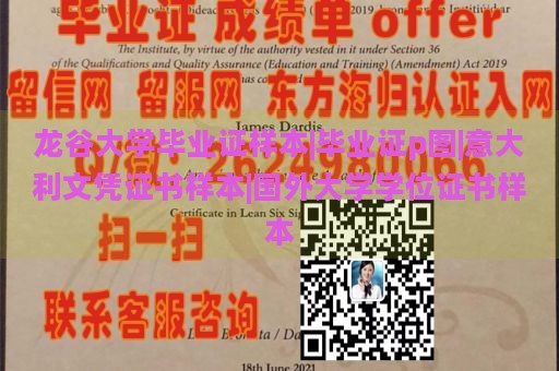 龙谷大学毕业证样本|毕业证p图|意大利文凭证书样本|国外大学学位证书样本