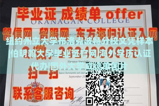 纽约州立大学布洛克波特分校文凭样本|伯明翰大学毕业证官网|海外学历认证代办|国外大学成绩单图片